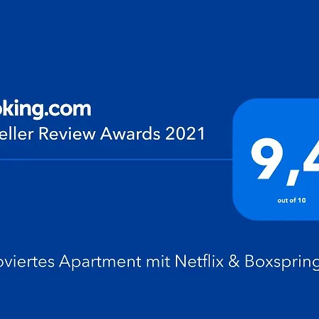 Top-lage, 400 M Bis Gop, Bali-therme Und Kurpark - Hdz - Parkplatz Apartament *